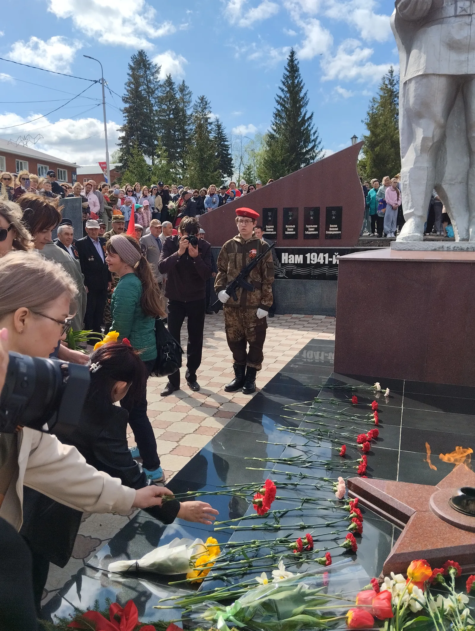 Бижбуляк отмечает 81-ю годовщину Великой Победы
