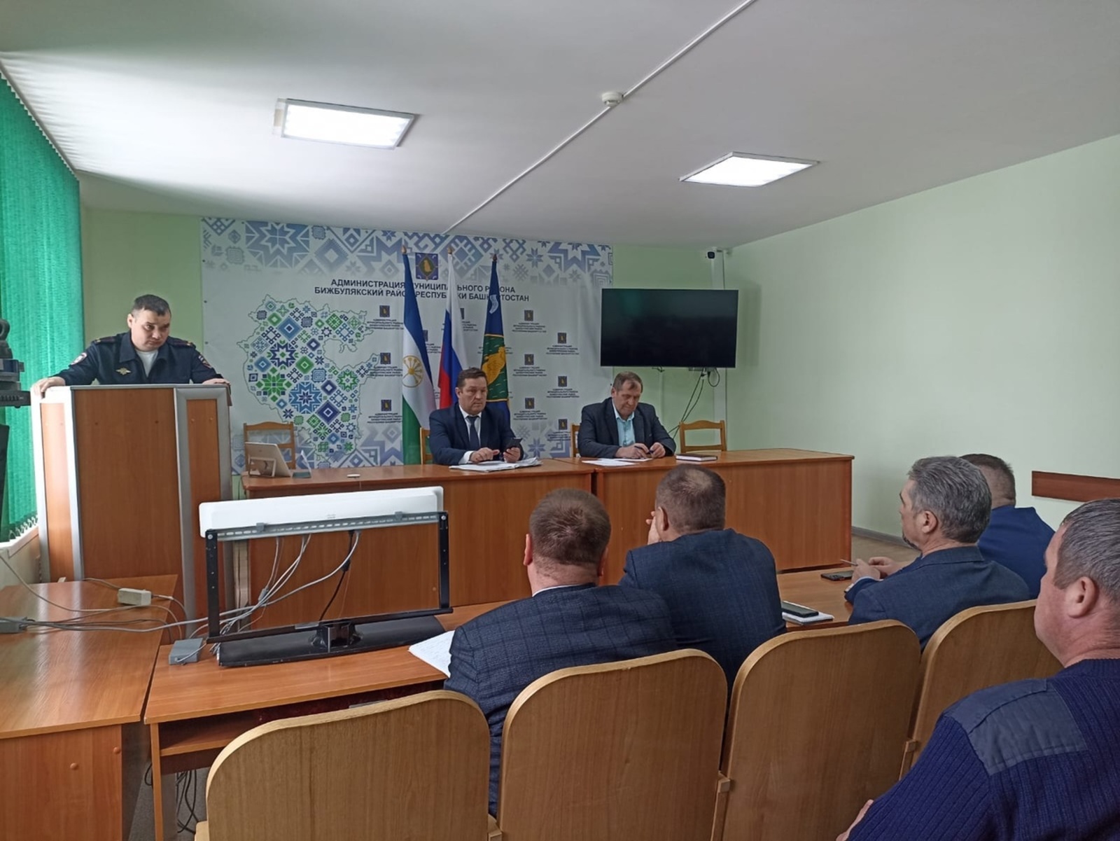 Состоялось заседание антитеррористической комиссии Бижбулякского района