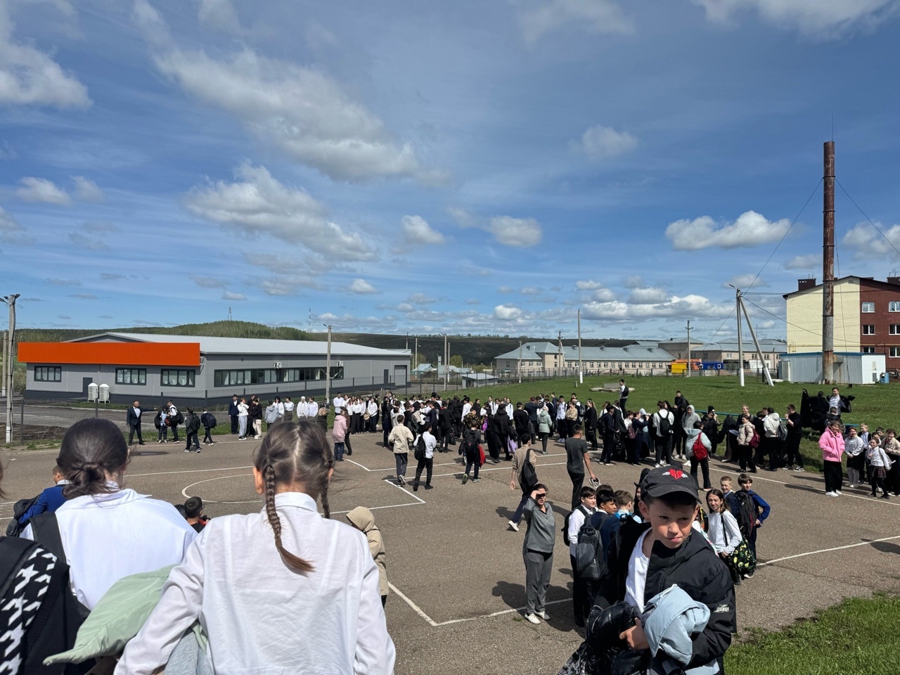 В средней школе с. Бижбуляк прошла эвакуация